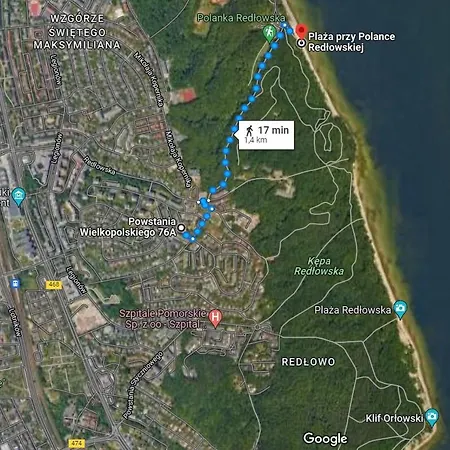 Apartament Z Widokiem Na Zatoke Gdanska アパート